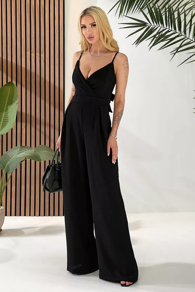 Купить Комбинезон женский, цвет черный, 257R370 - Фото №3