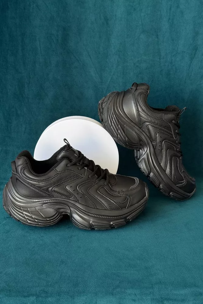 Купить Кроссовки женские, цвет черный, 248RCX1510 оптом - Фото №1