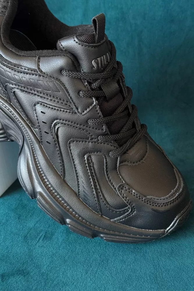 Купить Кроссовки женские, цвет черный, 248RCX1510 оптом - Фото №2