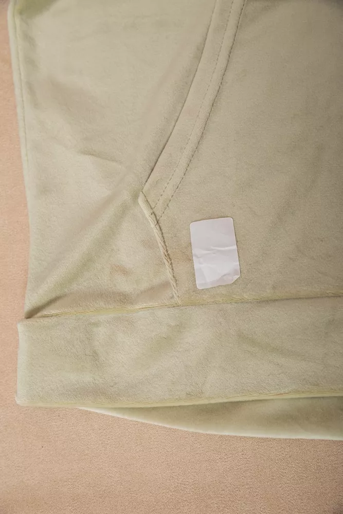 Купити Спортивний костюм жіночий велюровий  -уцінка, колір світло-оливковий, 238R107-2-U - Фото №7