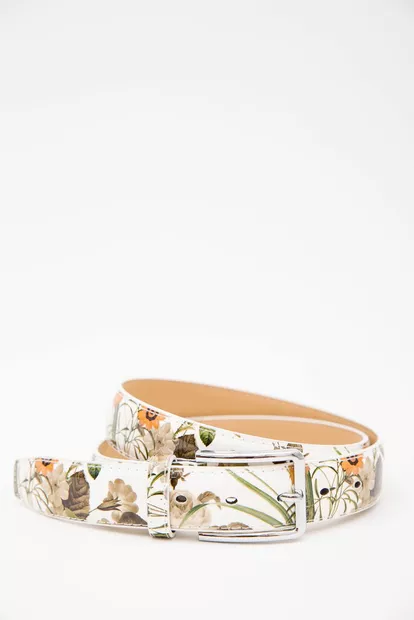 Ремінь жіночий лаковий  -уцінка, колір різнобарвний, 196R3010W10-U