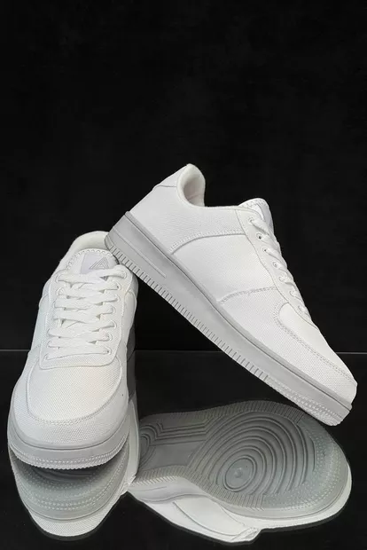 Кросівки чоловічі текстиль  -уцінка, колір біло-сірий, 248RCX1610-U