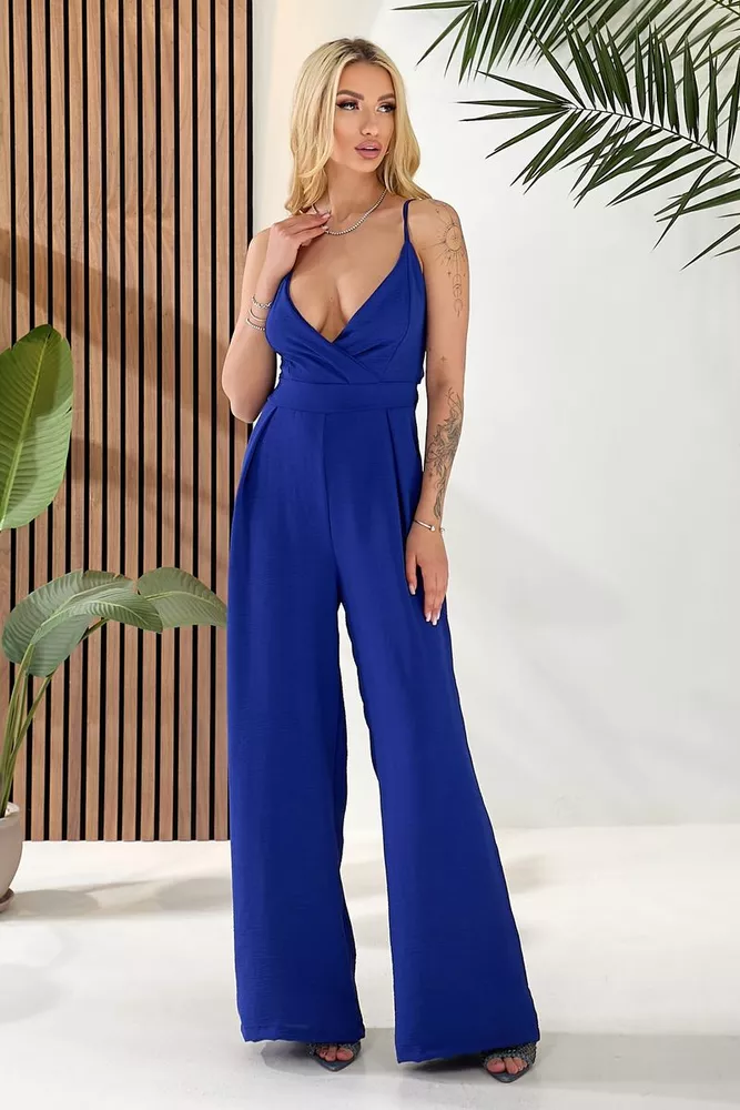 Купить Комбинезон женский, цвет электрик, 257R370 - Фото №2