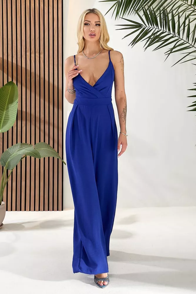 Купить Комбинезон женский, цвет электрик, 257R370 - Фото №3