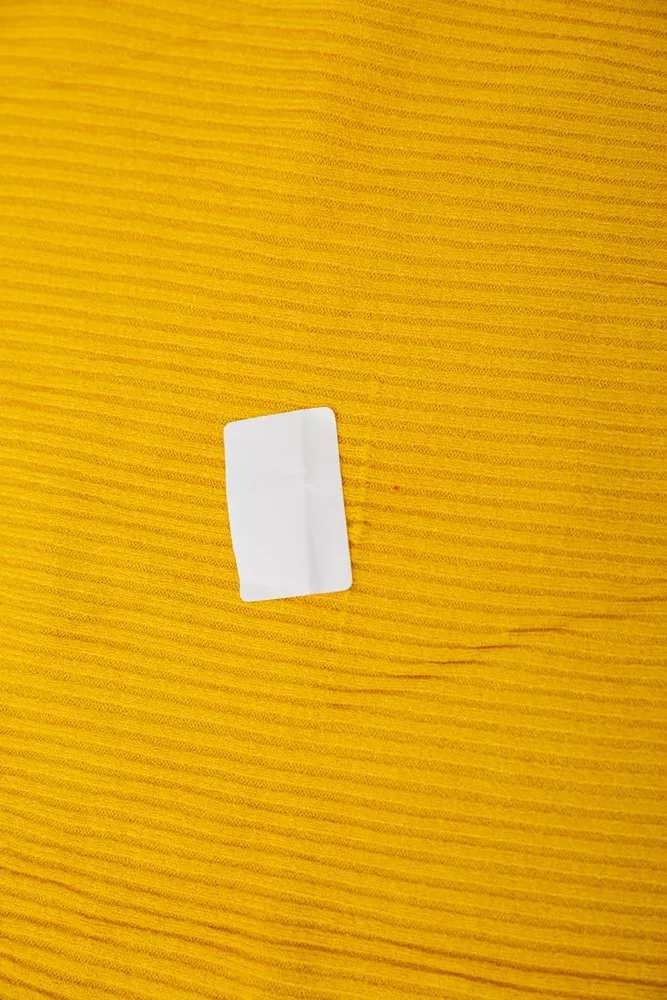 Купить Кофта женская однотонная  -уценка, цвет горчичный, 244R2034-U-7 - Фото №6