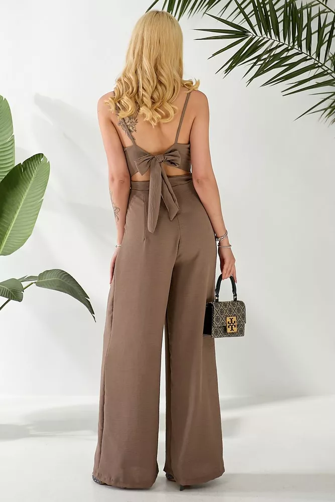 Купить Комбинезон женский, цвет мокко, 257R370 - Фото №5