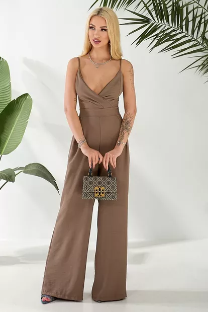 Комбинезон женский, цвет мокко, 257R370
