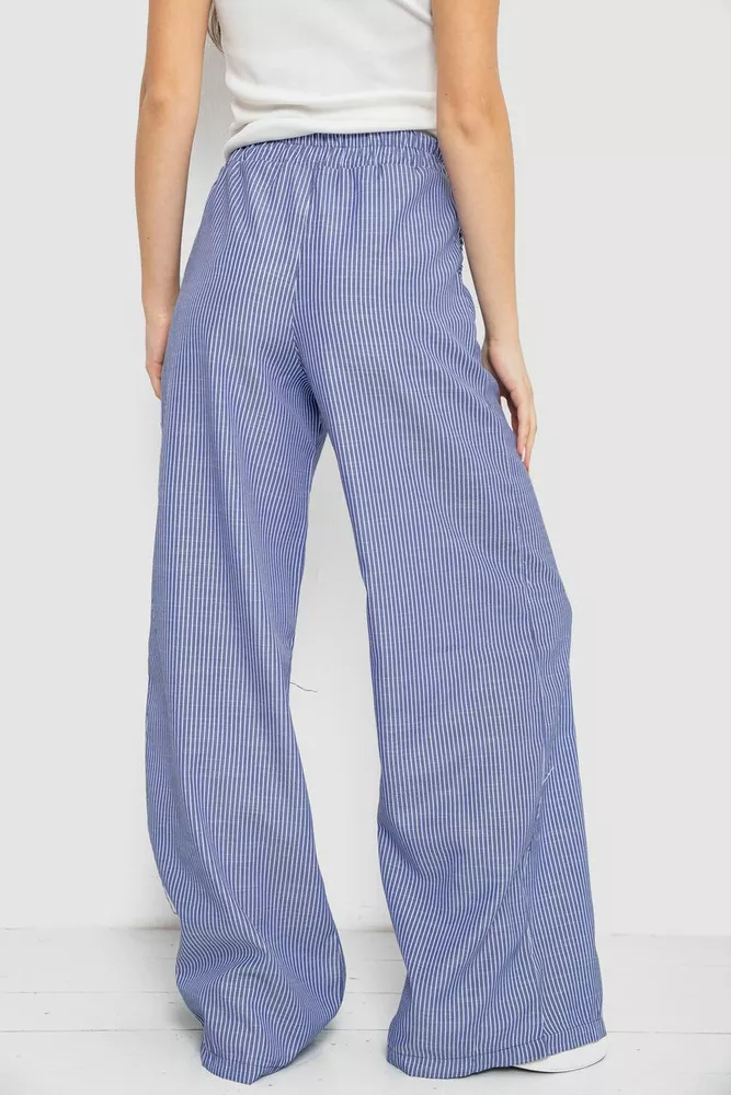 Купити Штани жіночі вільного крою, колір джинс, 119R350-8 - Фото №4