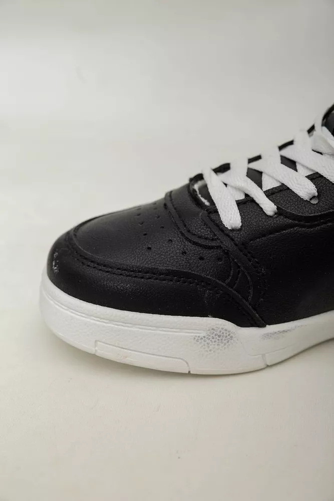 Купить Кроссовки женские зимние на меху  -уценка, цвет черно-белый, 248RAD500-U-1 оптом - Фото №7