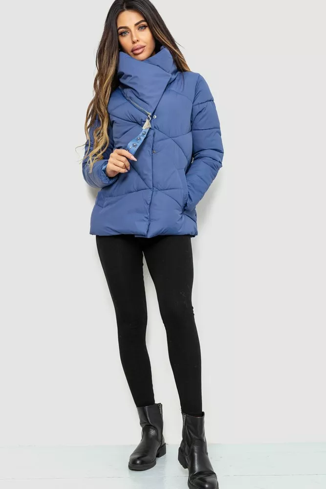 Купити Куртка жіноча  -уцінка, колір джинс, 235R902-U - Фото №3