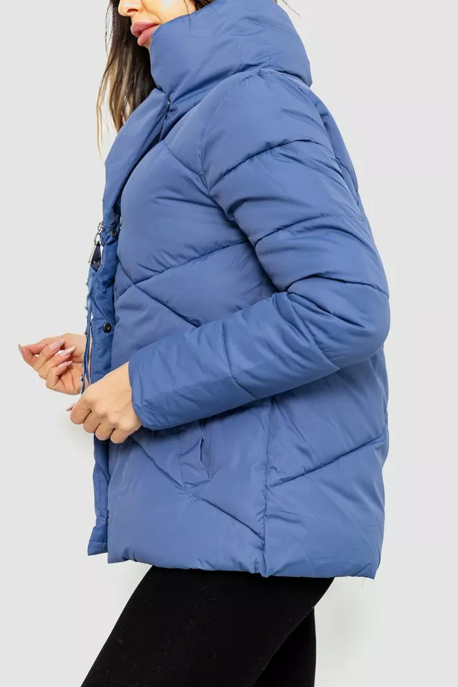 Купити Куртка жіноча  -уцінка, колір джинс, 235R902-U - Фото №4