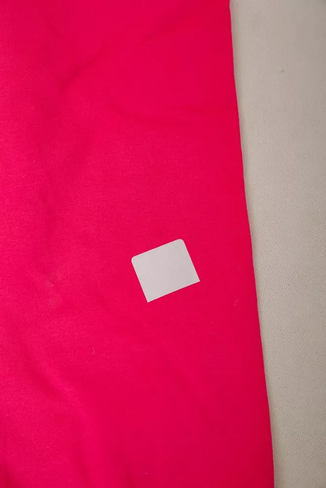 Купити Спортивний костюм жіночий двонитка  -уцінка, колір рожевий, 214R1419-001-U-12 - Фото №6