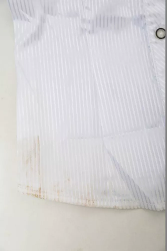 Купить Рубашка классическая в полоску  -уценка, цвет белый, 230R668-2-U-30 - Фото №6