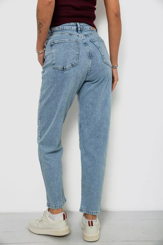 Купить Джинсы женские Balon, цвет голубой, 244R2616 - Фото №4