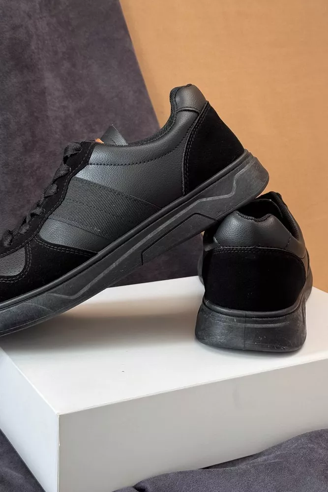 Купить Кеды мужские, цвет черный, 248RR121-1R - Фото №5