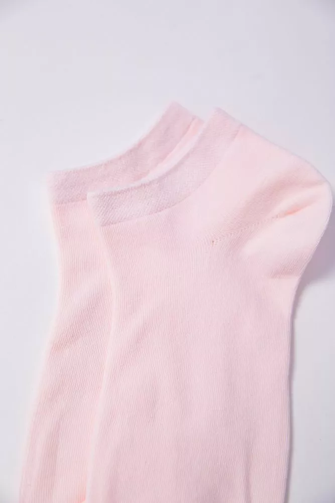 Купити Жіночі короткі шкарпетки, рожевого кольору, 151R2255 - Фото №2