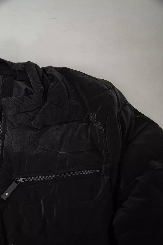 Купить Куртка мужская демисезонная 214R822К -уценка, цвет Черный - Фото №8