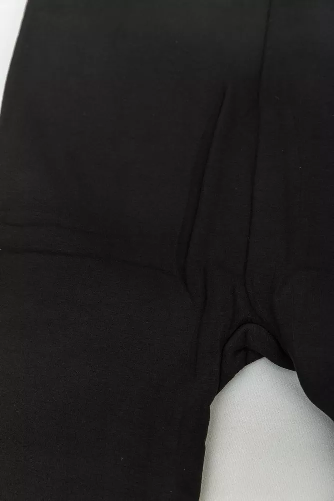 Купити Лосіни на хутрі  -уцінка, колір чорний, 139R909-U-8 - Фото №2