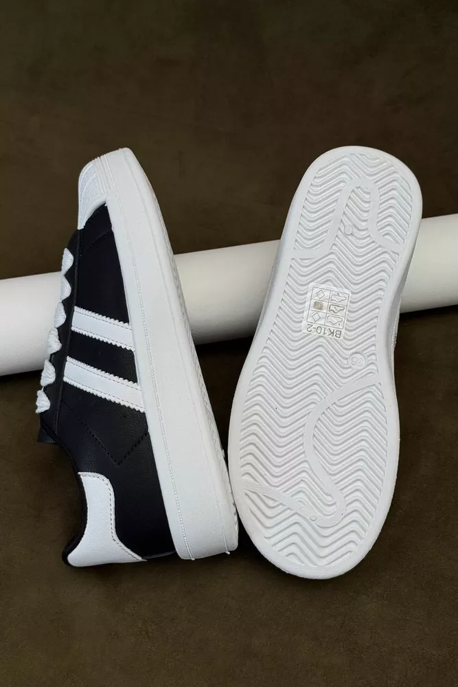 Купить Кроссовки женские демисезонные  -уценка, цвет черно-белый, 248RBK10-2-U - Фото №5