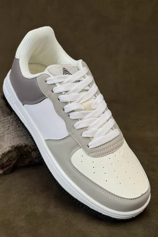 Купить Кроссовки мужские  -уценка, цвет бело-бежевый, 248RHB710-U - Фото №2