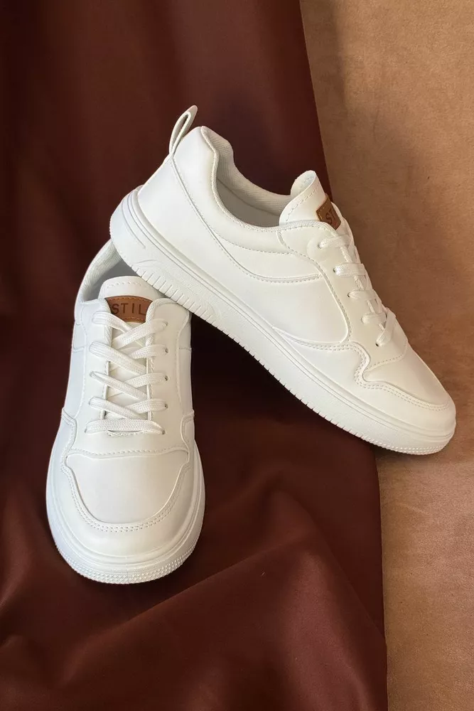 Купити Кеди чоловічі, колір білий, 248RR154 - Фото №2