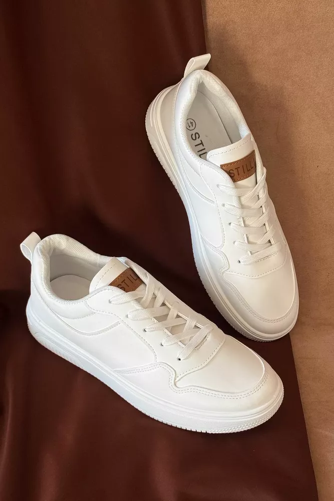 Купити Кеди чоловічі, колір білий, 248RR154 - Фото №4