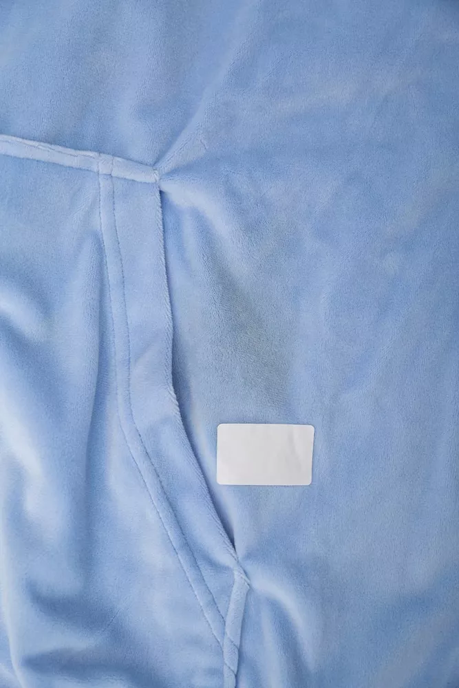 Купить Спортивный костюм женский велюровый  -уценка, цвет голубой, 241R2001-20-U-2 - Фото №7