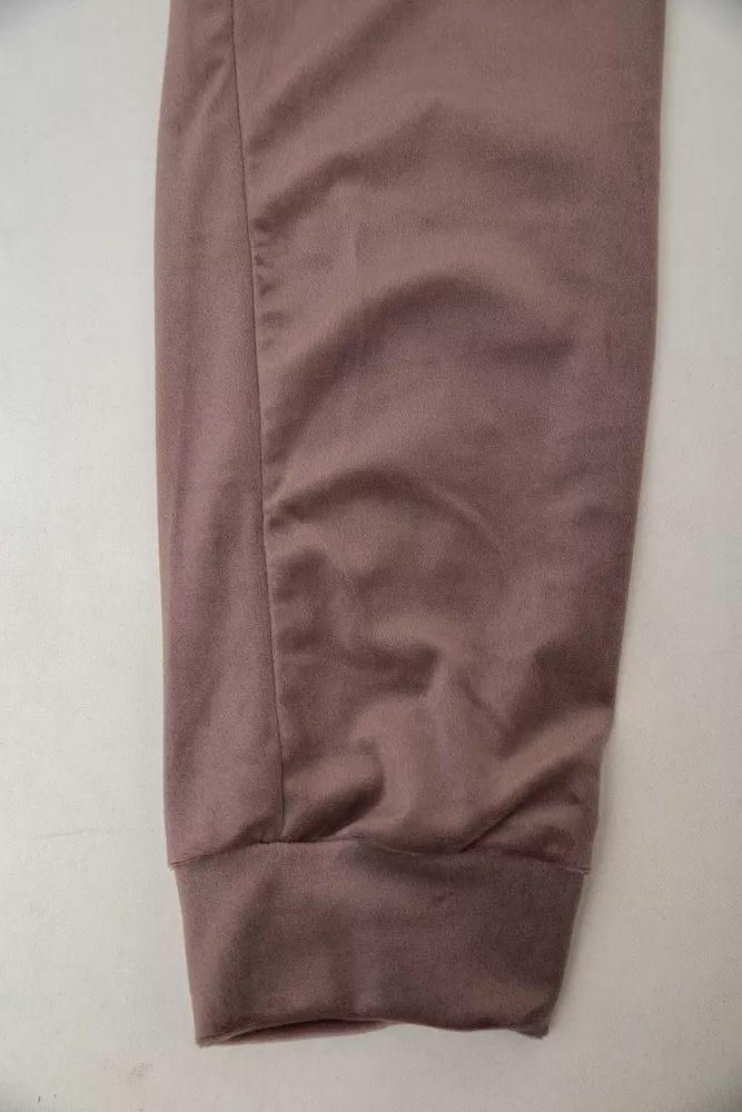 Купить Спортивный костюм женский велюровый  -уценка, цвет мокко, 257R4119-U-6 - Фото №6