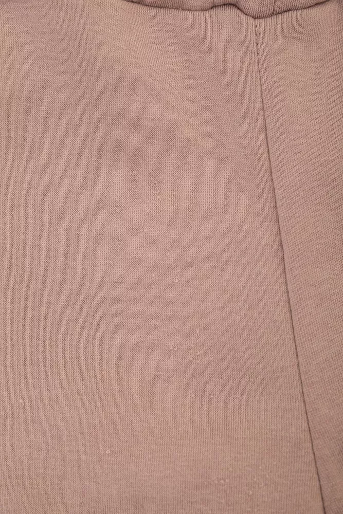 Купить Спортивные штаны женские на флисе  -уценка, цвет мокко, 238R57013-U - Фото №6