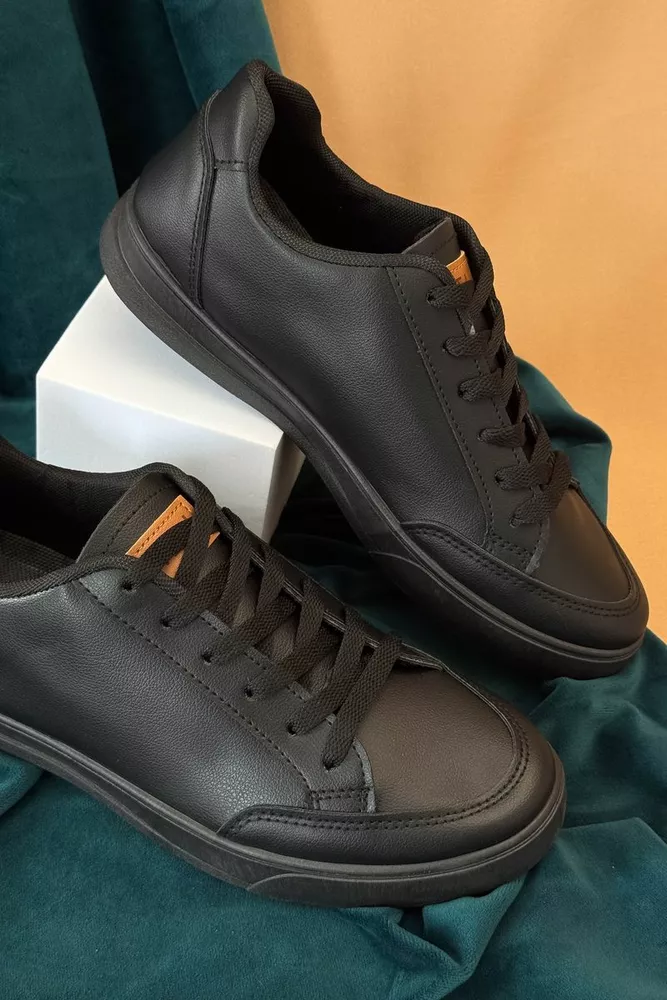 Купить Кеды мужские, цвет черный, 248RR204 - Фото №2