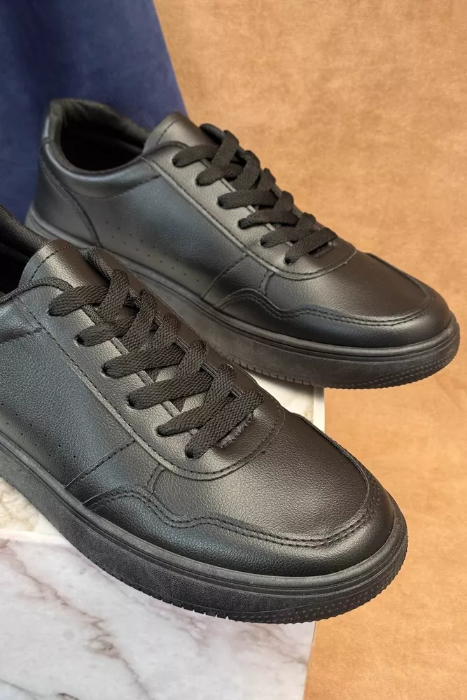 Купити Кеди чоловічі, колір чорний, 248RR194 оптом - Фото №2