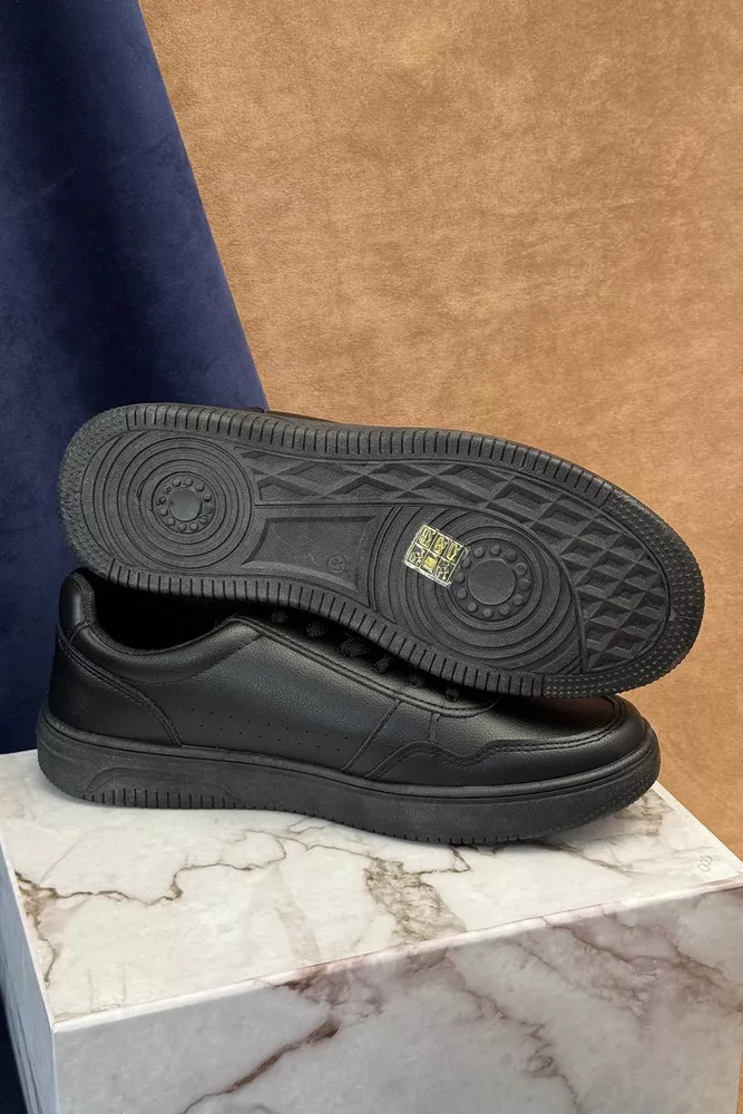 Купити Кеди чоловічі, колір чорний, 248RR194 оптом - Фото №5