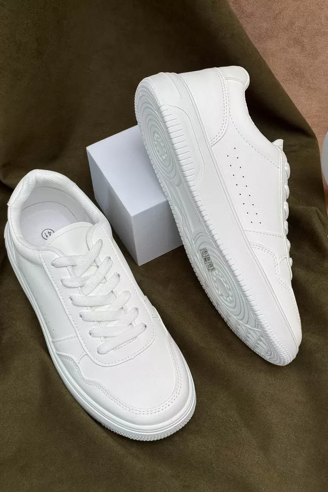 Купити Кеди чоловічі, колір білий, 248RR194 оптом - Фото №3