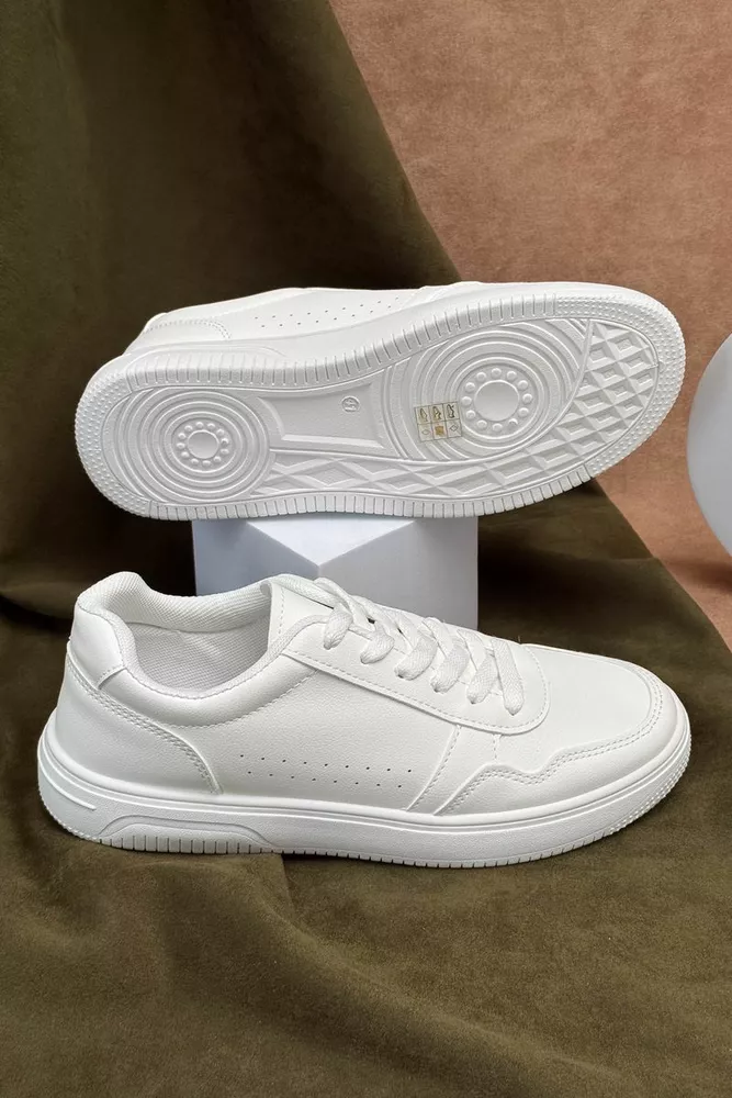 Купити Кеди чоловічі, колір білий, 248RR194 оптом - Фото №4