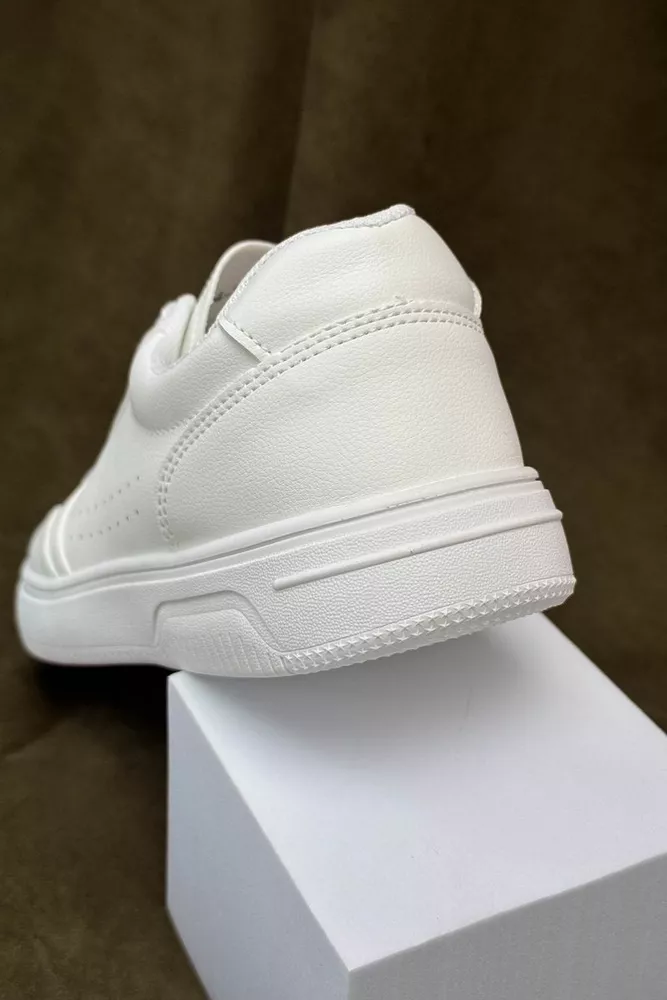 Купити Кеди чоловічі, колір білий, 248RR194 оптом - Фото №5