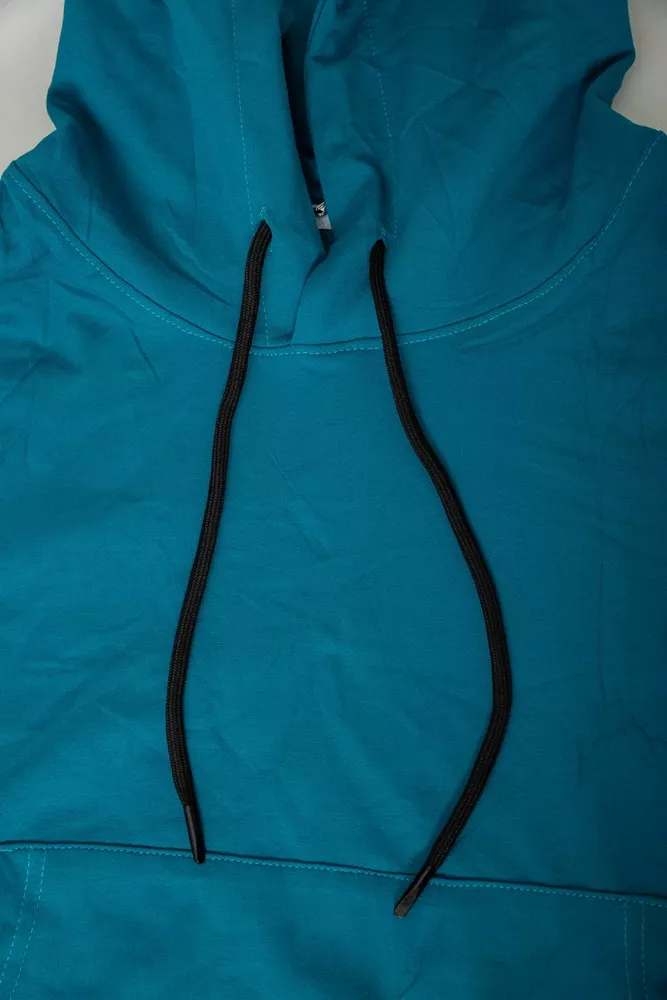 Купить Спортивный костюм женский двухнитка  -уценка, цвет бирюзовый, 214R1419-007-U-5 - Фото №8