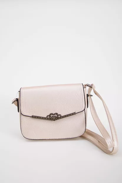 Клатч из кожзама, молочного цвета, 167RF-83