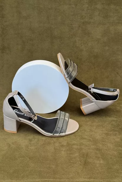 Босоніжки жіночі, колір сірий, 243RE287