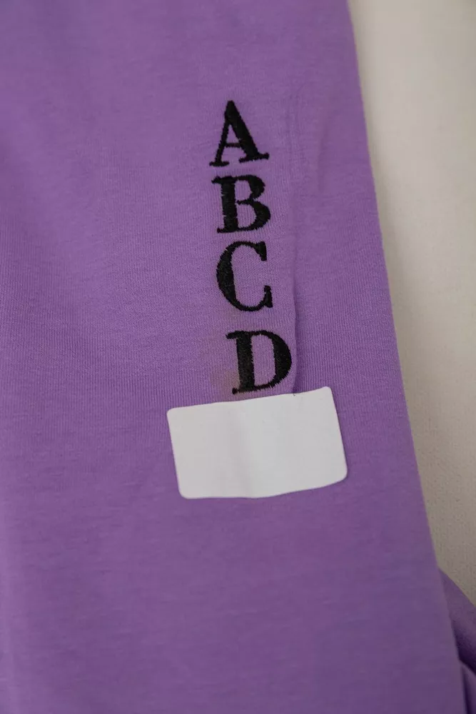 Купить Спортивный костюм женский двухнитка  -уценка, цвет сиреневый, 214R1419-005-U-6 - Фото №7