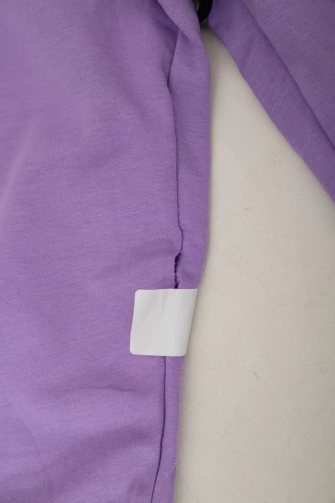 Купить Спортивный костюм женский двухнитка  -уценка, цвет сиреневый, 214R1419-005-U-7 - Фото №7