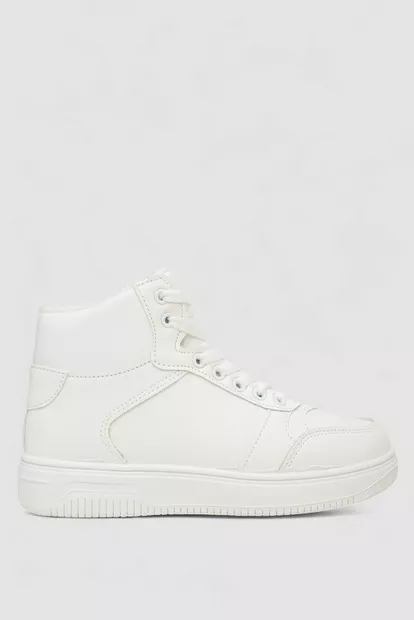 Кроссовки женские зимние на меху, цвет белый, 248RAJ04