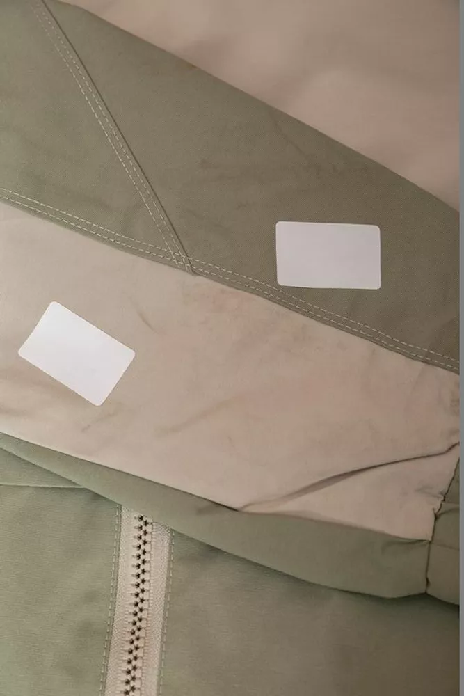 Купити Вітровка чоловіча з принтом  -уцінка, колір оливковий, 214R603-1-U-1 оптом - Фото №11