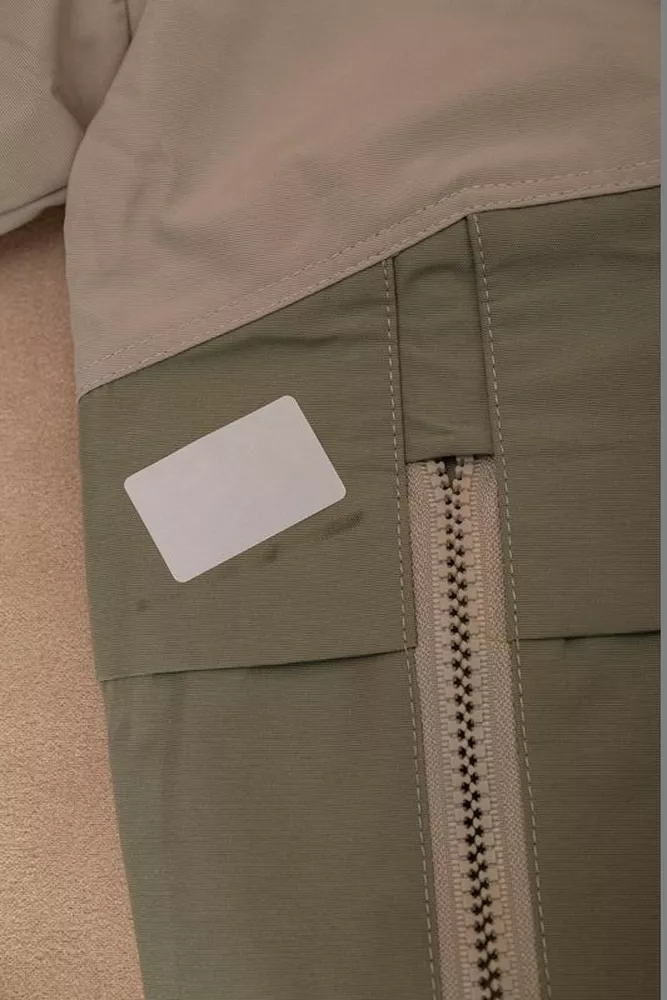 Купити Вітровка чоловіча з принтом  -уцінка, колір оливковий, 214R603-1-U-1 оптом - Фото №10