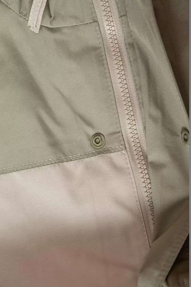 Купити Вітровка чоловіча з принтом  -уцінка, колір оливковий, 214R603-1-U-2 - Фото №10