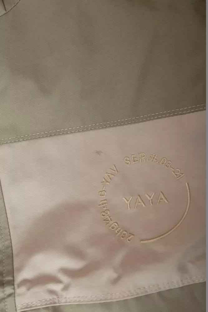 Купить Ветровка мужская с принтом  -уценка, цвет оливковый, 214R603-1-U-3 оптом - Фото №10