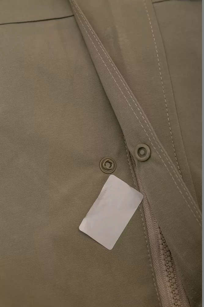 Купити Вітровка чоловіча з принтом  -уцінка, колір оливковий, 214R603-1-U-5 - Фото №10