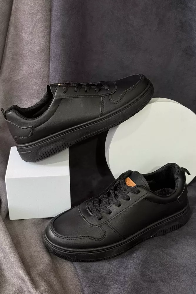 Купити Кеди жіночі, колір чорний, 248RR80 оптом - Фото №1