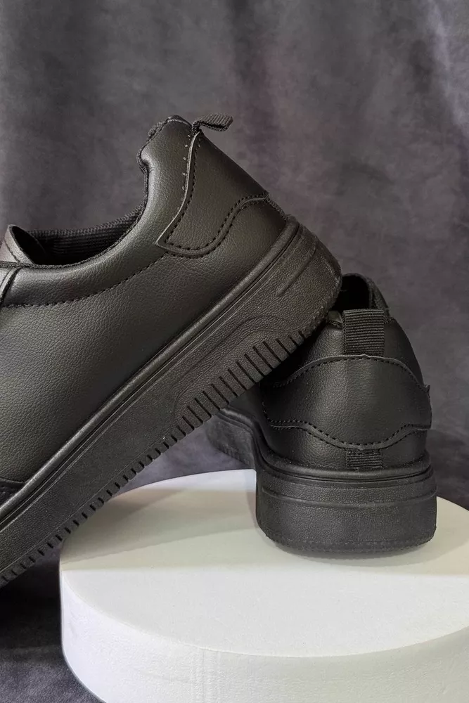 Купити Кеди жіночі, колір чорний, 248RR80 оптом - Фото №4