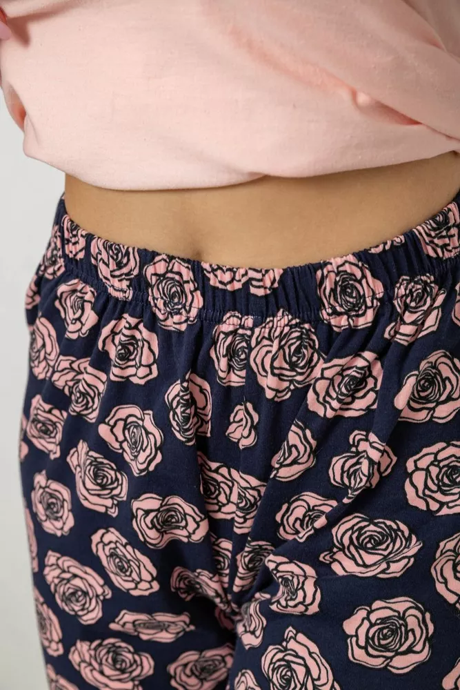 Купить Пижама женская  -уценка, цвет персиковый, 243R1484-028-U-2 - Фото №6