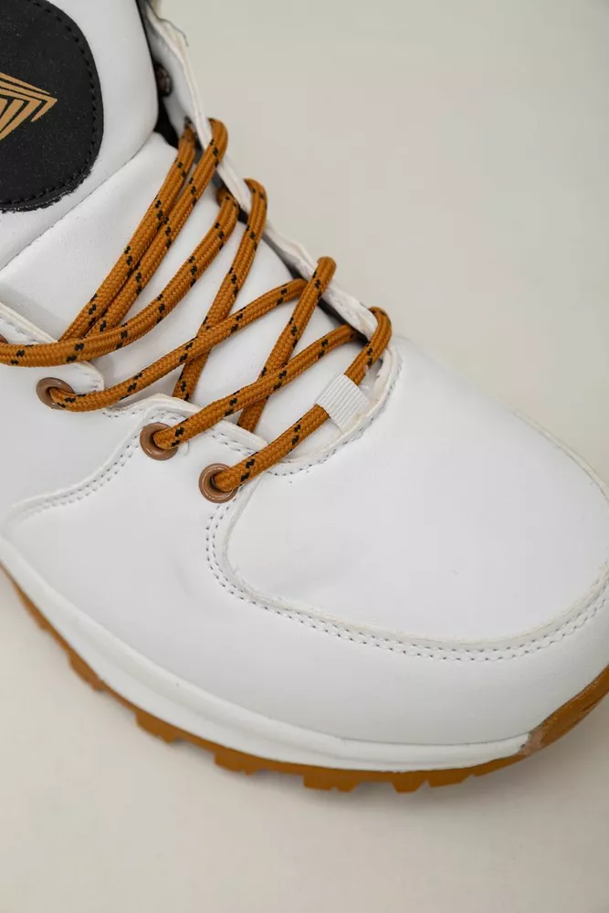 Купить Кроссовки женские зимние на меху  -уценка, цвет бело-желтый, 248RH770-U-56 оптом - Фото №7